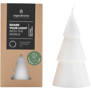 Logotrade promotional giveaways photo of: Originalhome Xmas tree candle - L