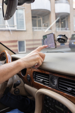 Logotrade corporate gift image of: Terra 360 RCS recycled plastic universal phone holder