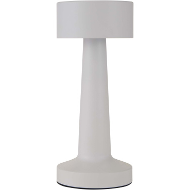 Logo trade corporate gifts image of: Aludra rechargeable dimmable table lamp with 3 light modes