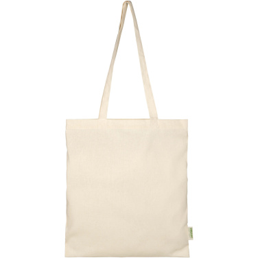 Logo trade corporate gifts image of: Odisha 100 g/m² OCS organic tote bag 7L