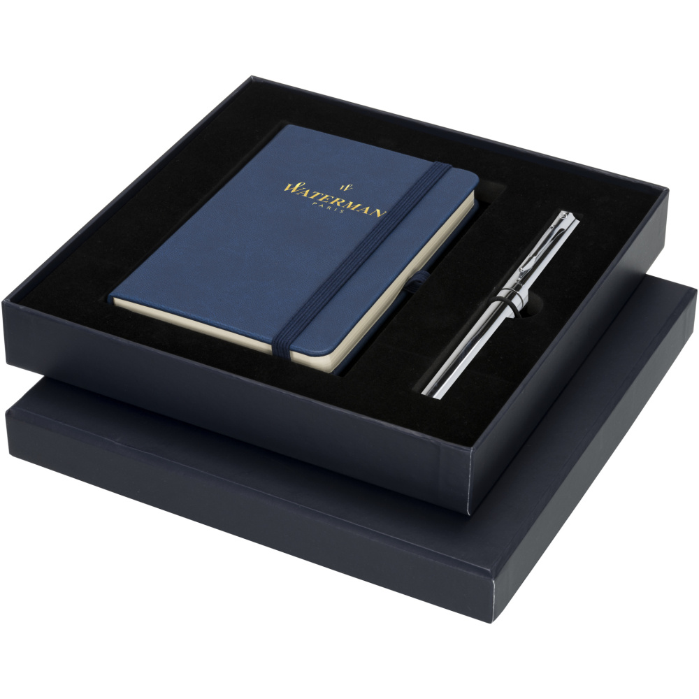 Logotrade promotional item image of: Waterman gift box with A6 notebook