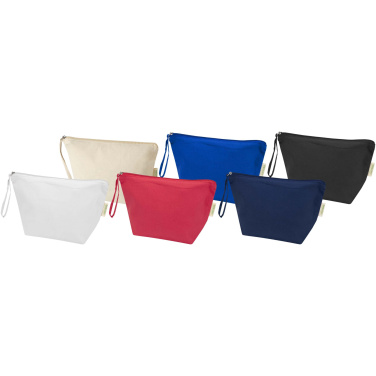 Logo trade advertising products image of: Odisha 180 g/m² OCS organic large accessory pouch 3L