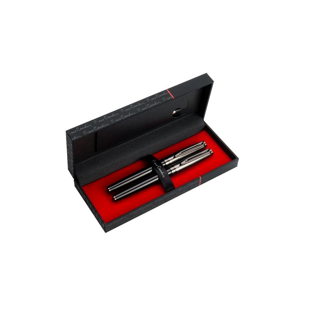 Logotrade promotional product image of: Writing set rollerball pen and fountain pen ODETTE Pierre Cardin