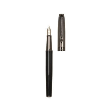 Logo trade promotional item photo of: Writing set rollerball pen and fountain pen ODETTE Pierre Cardin