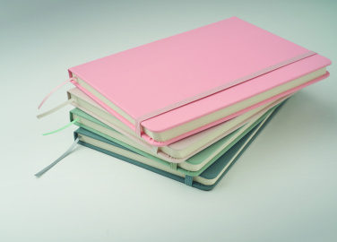 Logo trade promotional item photo of: A5 notebook 96 plain sheets