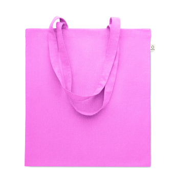 Logotrade promotional product picture of: Recycled cotton shopping bag