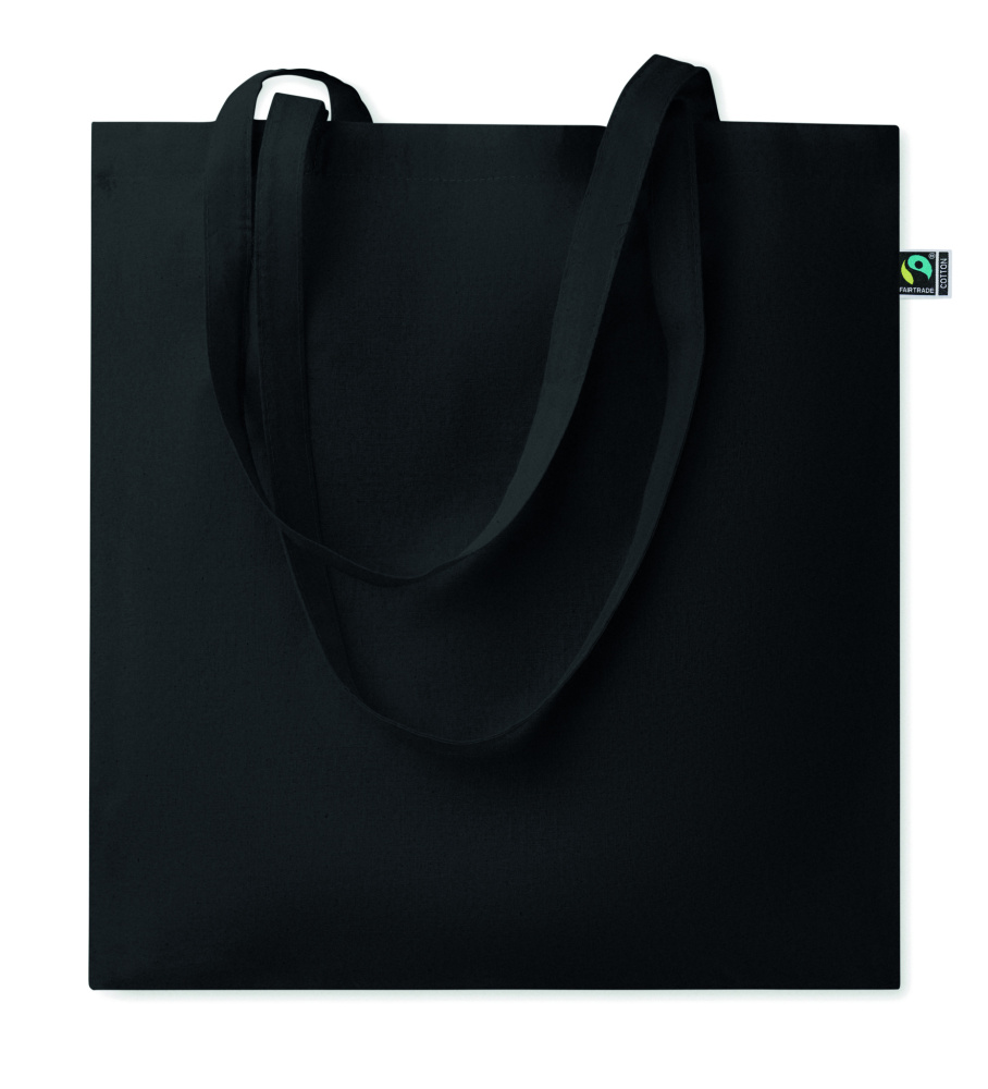 Logo trade advertising products image of: Shopping bag Fairtrade 180gr