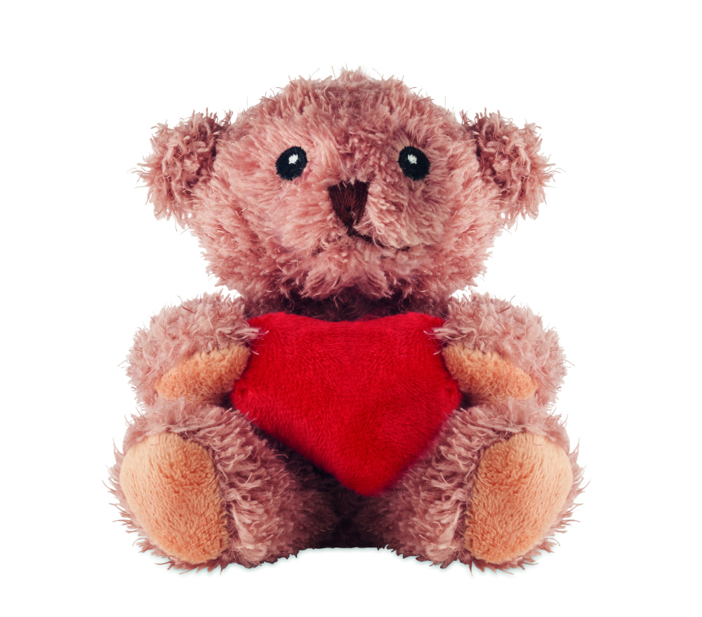 Logotrade business gifts photo of: Teddy bear plush with heart