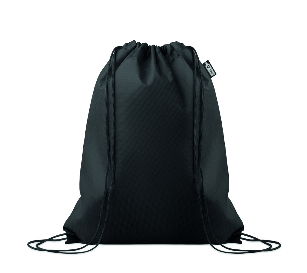 Logotrade promotional merchandise photo of: Drawstring bag RPET non-woven