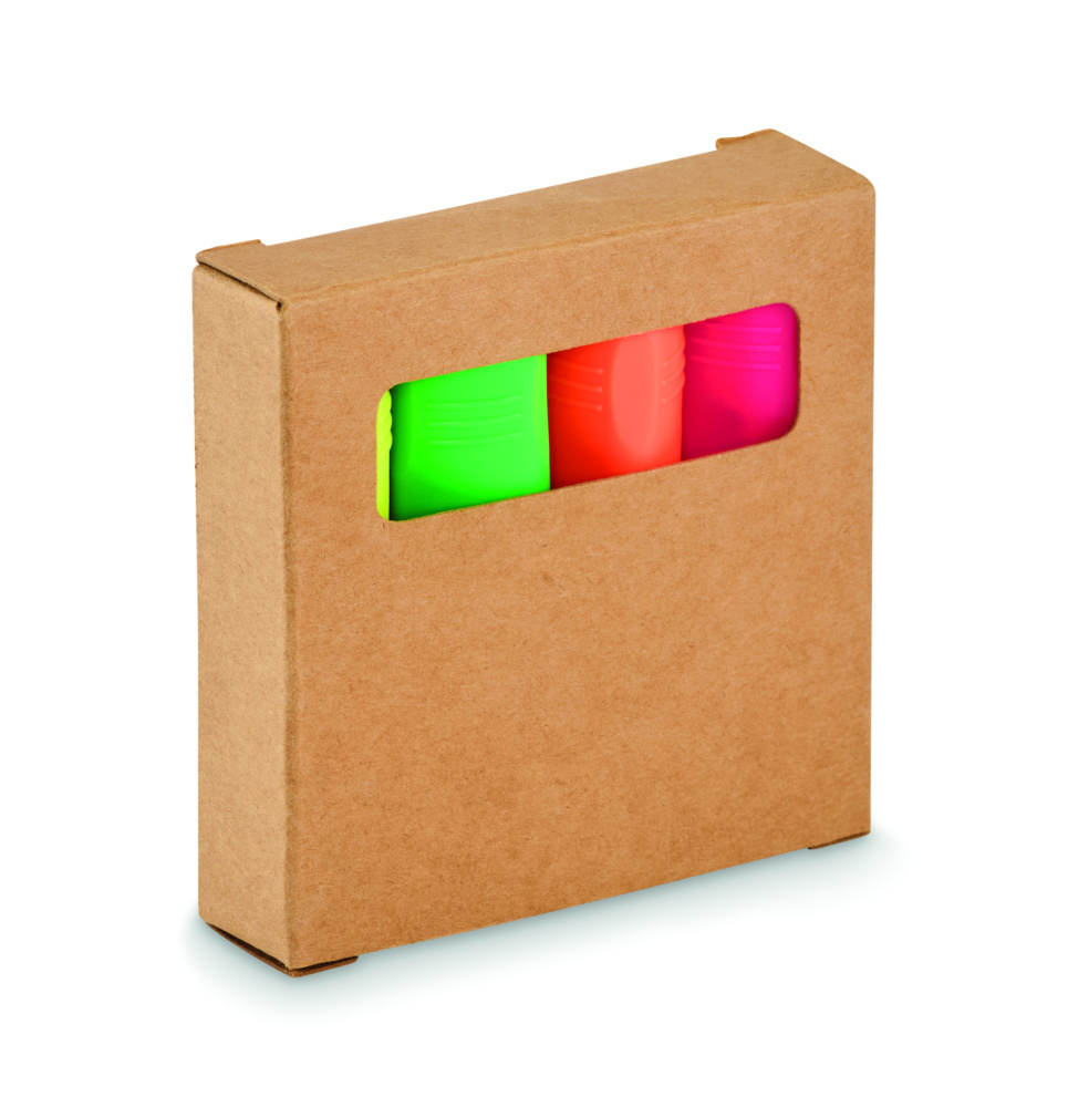 Logo trade promotional gifts picture of: Highlighter set