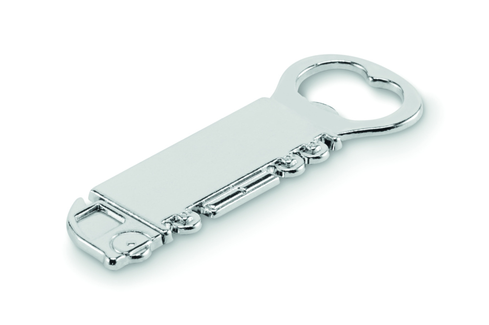 Logo trade corporate gifts image of: Truck shape bottle opener