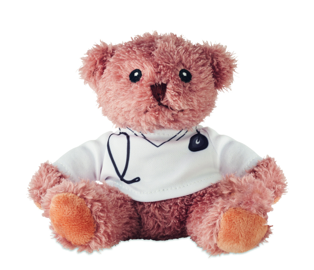 Logo trade promotional item photo of: Teddy bear plush doctor