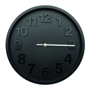Logo trade promotional merchandise photo of: Wall clock in PP