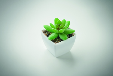 Logo trade promotional giveaways picture of: Mini artificial plant