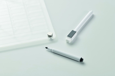 Logo trade promotional giveaways image of: Magnetic acrylic planner