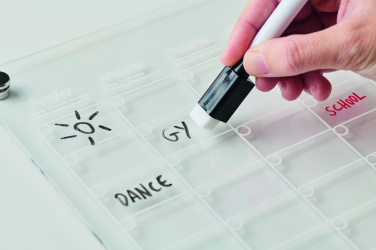 Logo trade promotional item photo of: Magnetic acrylic planner