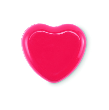 Logotrade promotional item image of: Heart shape vegan lip balm