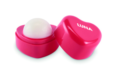 Logotrade business gifts photo of: Heart shape vegan lip balm