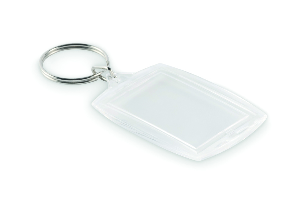 Logo trade promotional item photo of: Classic acrylic keyring
