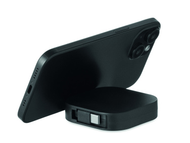 Logo trade promotional gift photo of: 100W retractable charging cable