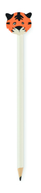 Logotrade promotional gift image of: Wooden pencil in animal shape