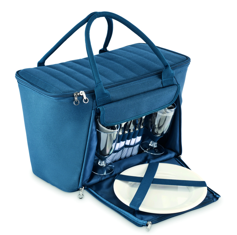 Logotrade promotional item image of: RPET picnic cooler bag