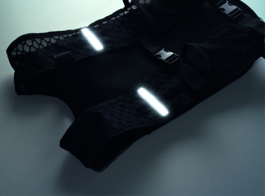 Logo trade promotional gifts image of: Sports backpack 420D PU