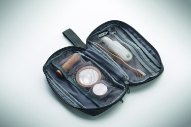 Logo trade promotional gifts image of: Toiletry bag 600D RPET