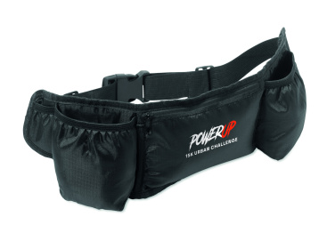 Logotrade promotional items photo of: Sports waist bag 420D RPET