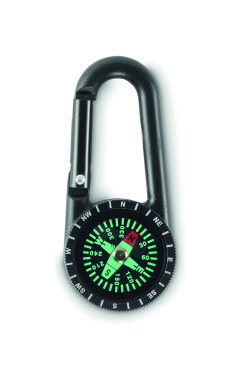 Logotrade promotional giveaway image of: Outdoor compass with carabiner