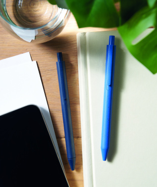 Logotrade advertising product picture of: Wheat Straw/ABS push type pen