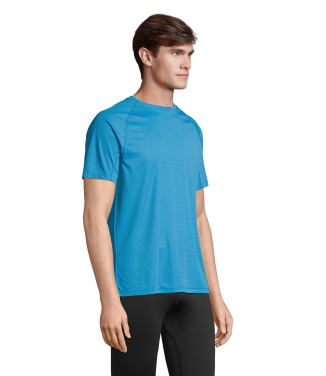 Logo trade corporate gifts image of: VORTEX RAGLAN T-SHIRT