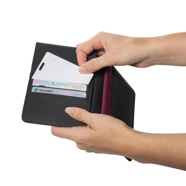 Logo trade business gifts image of: Findit Dual RCS rplastic ultra-thin finder card rechargeable