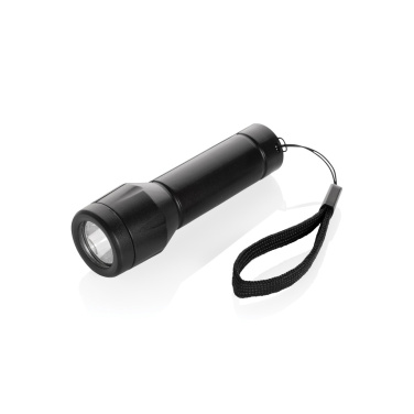 Logo trade promotional products image of: Flara RSC recycled plastic USB-rechargeable torch