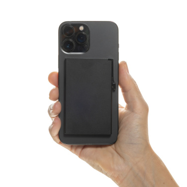 Logotrade business gift image of: Standard aluminium RFID magnetic phone cardholder