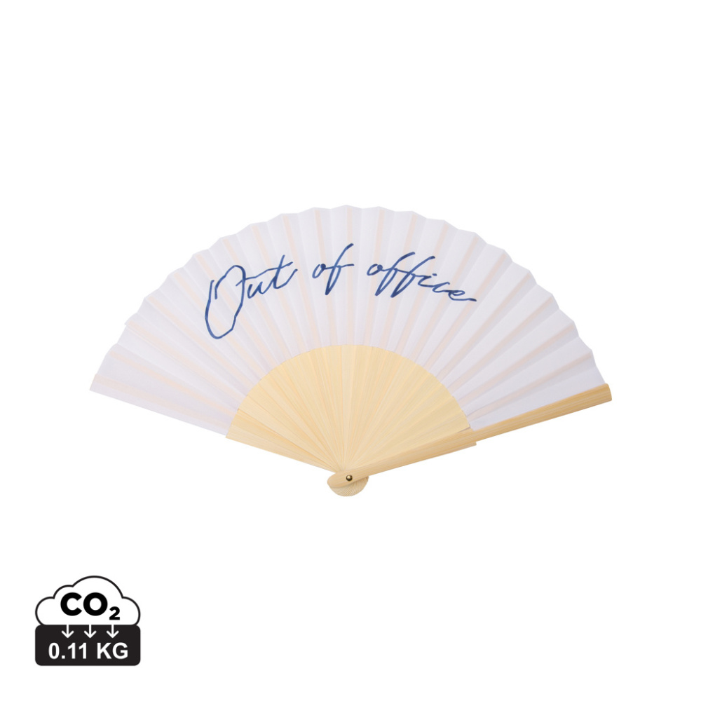 Logo trade advertising products picture of: VINGA Out of office hand fan