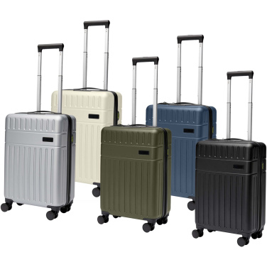 Logotrade promotional product picture of: Rover 20" GRS recycled cabin trolley 40L