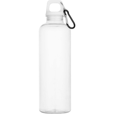 Logotrade promotional product picture of: Oregon 750 ml RCS recycled plastic water bottle with carabiner