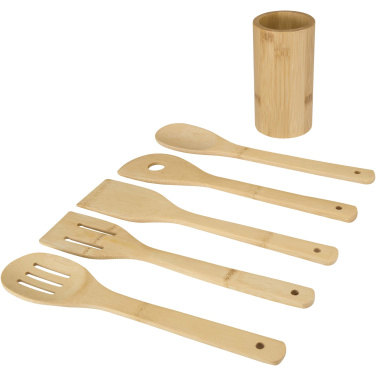 Logo trade advertising product photo of: Tala bamboo kitchen tool set