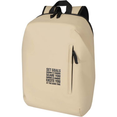 Logo trade promotional item photo of: Resi Plus 15" GRS recycled anti-theft backpack 18L