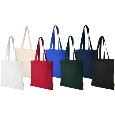 Logo trade promotional giveaways picture of: Odisha 140 g/m² OCS organic tote bag 7L