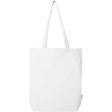 Logotrade promotional merchandise photo of: Odisha 180 g/m² OCS organic wide bottom tote bag 11L