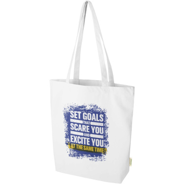 Logo trade advertising product photo of: Odisha 270 g/m² OCS organic tote bag 10L