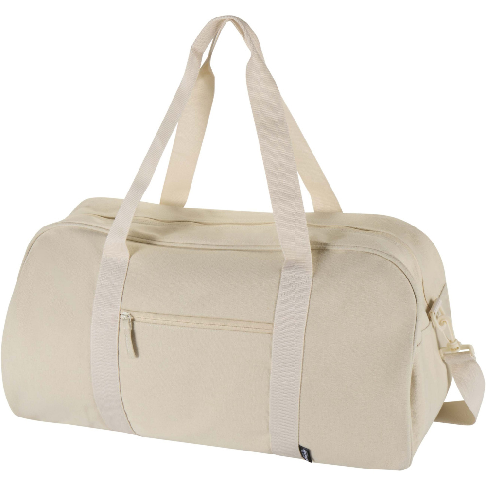 Logo trade promotional merchandise image of: Recanvas GRS recycled duffel bag 40L