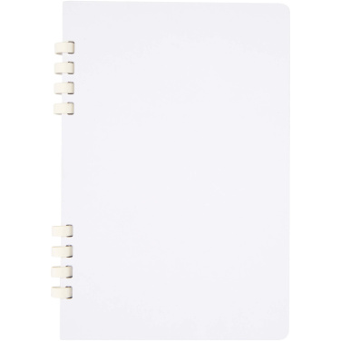 Logo trade promotional product photo of: Fil A5 hard cover RCS recycled spiral notebook