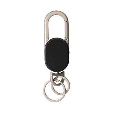 Logo trade business gifts image of: Keyfinder Dual keychain with worldwide locating