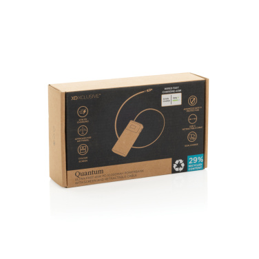 Logo trade promotional giveaways picture of: Quantum RCS ultra-fast PD45W 10.000mAh powerbank with screen