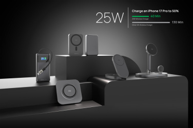 Logotrade promotional items photo of: Quantum RCS ultra-fast 10.000mAh magnetic 25W powerbank