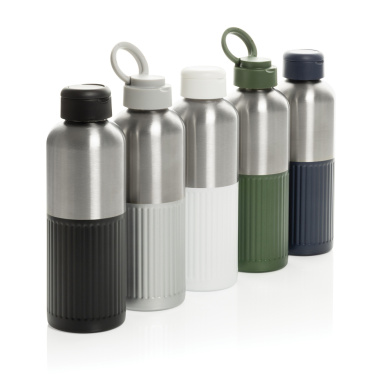 Logo trade corporate gift photo of: Ripple RCS R-steel leakproof water bottle with handle 750ML