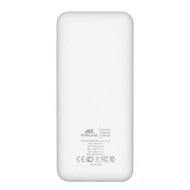 Logo trade business gifts image of: Power Bank VA2081 20000 mAh RIVACASE